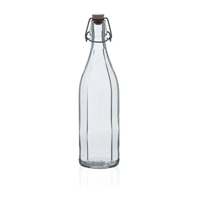 Afbeelding van Fles Bormioli Rocco Oxford Transparant Glas (1 L) (6 Stuks)