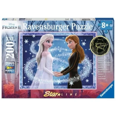 Afbeelding van Ravensburger puzzel Disney Frozen Starline Zussen voor altijd Legpuzzel 200 stukjes