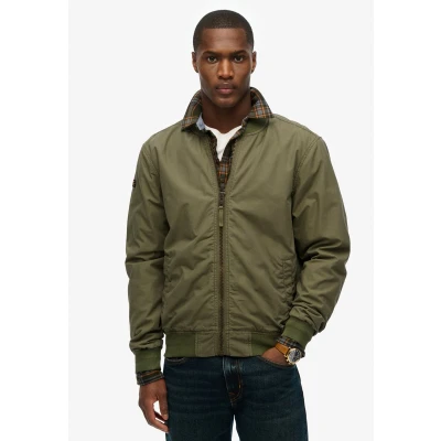 Afbeelding van Superdry Bomberjacks, Heren, Maat: Small, Dusty olive green