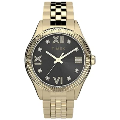 Afbeelding van Timex Legacy TW2V45700 Horloge Staal Goudkleurig Ø 32 mm