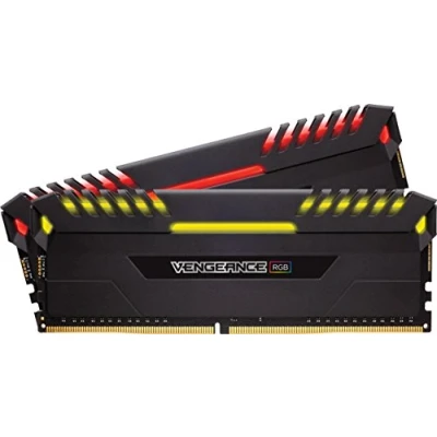 Afbeelding van Corsair Vengeance RGB enthousiaste opslag (16 GB (2 x 8 GB) DDR4, 3200 MHz, C16 XMP 2.0) zwart