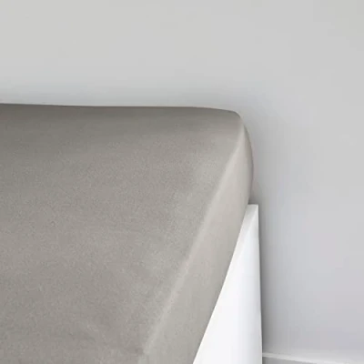 Afbeelding van TODAY Essential Hoeslaken, 90 x 190 cm, eenpersoonsbed, jersey, 100% katoen, effen