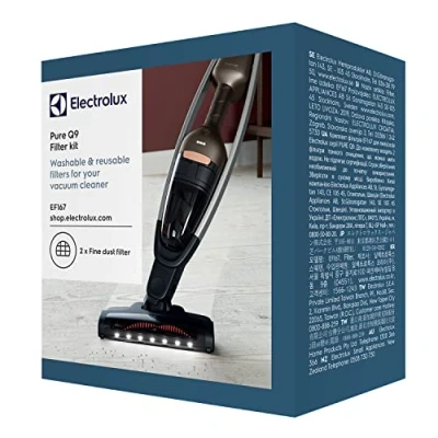 Afbeelding van Electrolux EF167 Filter voor Q9, zwart, 2 stuks