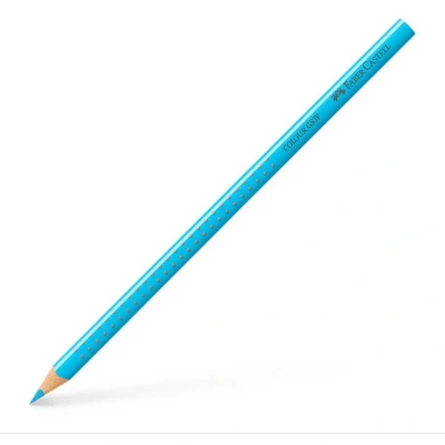 Afbeelding van kleurpotlood Faber Castell Grip 2001 47 lichtblauw
