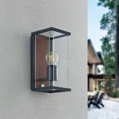 Afbeelding van Lucande Elwin wandlamp, 1 lamp, sensor