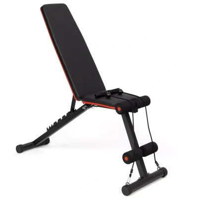 Image de Banc de musculation réglable et inclinable fitness pour entrainement complet du corps
