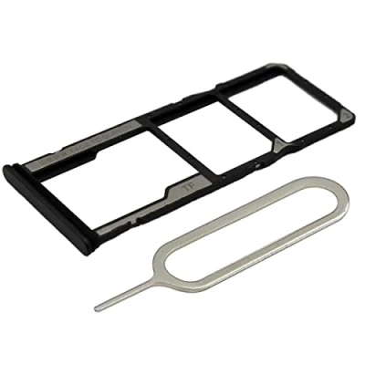 Afbeelding van MMOBIEL Dual Sim Tray voor Xiaomi Redmi Note 11 11S 4G Kaart Houder Nano Slot Grafiet Grijs