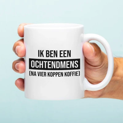 Afbeelding van Mok Ik Ben Een Ochtendmens