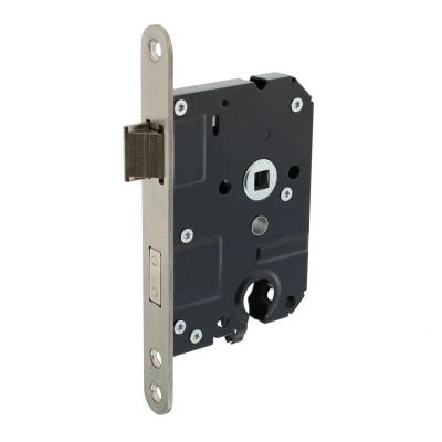 Afbeelding van Cilinderslot zwart SKG gekeurd, RVS voorplaat 20x174 mm