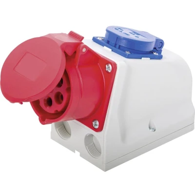 Afbeelding van REV 0510603777 CEE wandcontactdoos 16 A 5 polig 400 V, 230 V 1 stuk(s)
