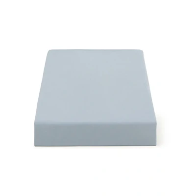 Afbeelding van BeddingHouse Dutch Design Hoeslaken Van Biologisch Katoenblend, Hoekhoogte 28 Cm Blauwgrijs