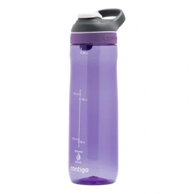 Afbeelding van Contigo Cortland Autoseal Waterfles Grote BPA vrije Drinkfles van 720ml Sportfles Lekvrije Ideaal voor School, de Sportschool, Fiets, Hardlopen, Wandelen Grapevine