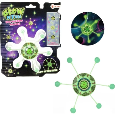 Afbeelding van Toi Toys Glow in the Dark Tuimelende UFO