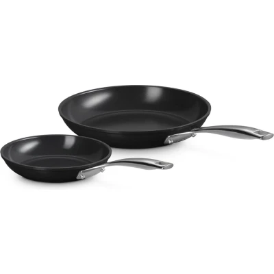 Afbeelding van Le Creuset Essential Ceramic Koekenpannenset 24 + 28 cm