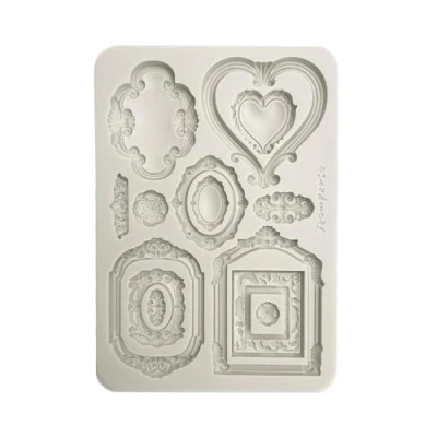 Afbeelding van Stamperia Timeless A5 Silicon Mould Frames (KACMA580)
