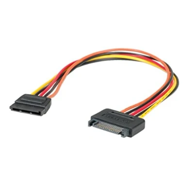 Afbeelding van ROLINE SATA stroom verleng kabel, 0,3 m