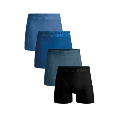 Afbeelding van Muchachomalo Heren Boxershorts 4 Pack Maat S 95% Katoen Mannen Onderbroeken