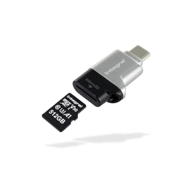 Afbeelding van Integral MicroSD Card Reader USB3.1 Type C