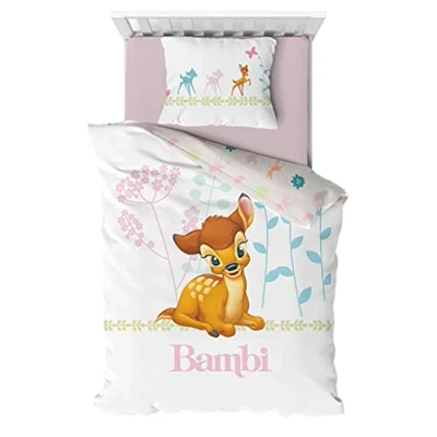 Afbeelding van Disney Peuter dekbedovertrek Bambi 5407007987450