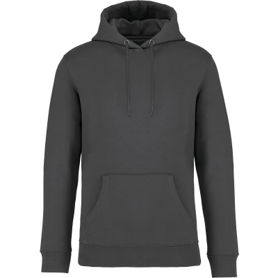 Afbeelding van Native Spirit Ecologische uniseks sweater met capuchon NS401 Iron Grey