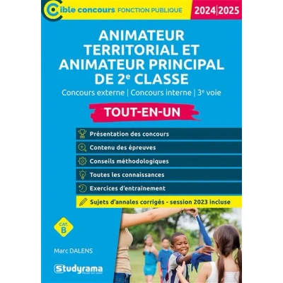 Image de animateur territorial et principal de 2e classe (Concours 2025)