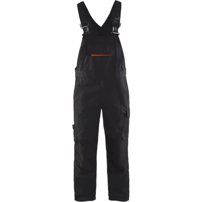 Afbeelding van Blaklader Bretelbroek met stretch 2695 1330 Zwart/Rood