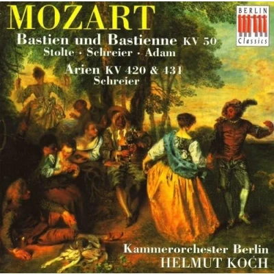 Afbeelding van Mozart: Bastien und Bastienne, Arien / Stolte, Schreier, etc