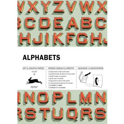 Afbeelding van Gift &amp; creative papers Alphabets Volume 88