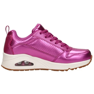 Afbeelding van Skechers Uno Metallixs Sneakers Laag Fuchia Maat 42