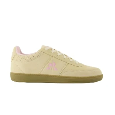 Afbeelding van Le Coq Sportif Femme LCS Derby Suede Basket, Alabaster Gleam Gum, 37 EU