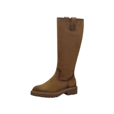 Afbeelding van Tamaris Dames 1 25622 43 modieuze laarzen voor dames, Kameel.