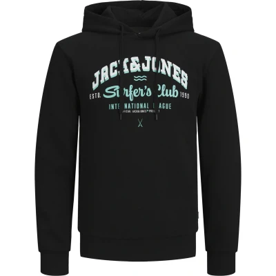 Afbeelding van Jack &amp; Jones Logo Sweat Hoodie Heren (plussize) Maat 5XL