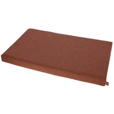 Afbeelding van Kerbl Pet Oliver orthopedisch traagschuim matras voor honden met gewrichtsproblemen, wasbare overtrek, gemaakt in Italië, bruin, 100 x 60 8 cm