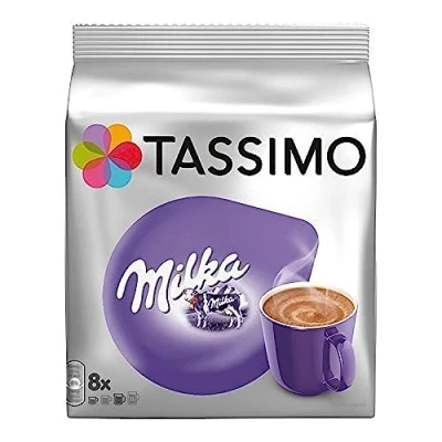 Afbeelding van Tassimo Kakao T discs Milka warme chocolademelk 8 schijven
