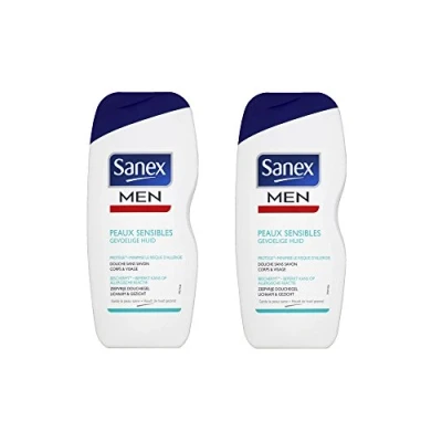 Afbeelding van Sanex Douchegel For Men Sensitive 250 ml