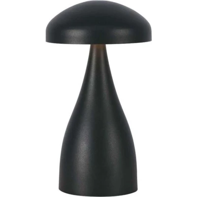 Afbeelding van V TAC VT 1041 B Zwarte oplaadbare tafellamp IP20 1W 55 Lumen 3IN1