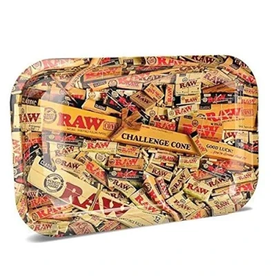 Afbeelding van RAW Klein metalen rolplateau 27,5 x 17,5 cm