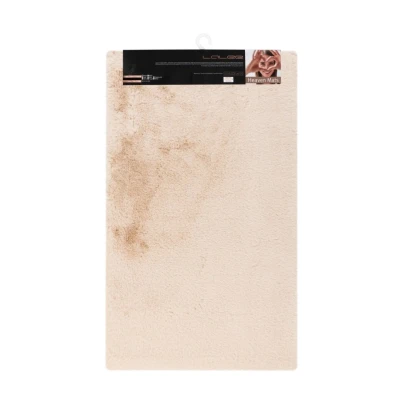 Afbeelding van Heaven Vacht Badmat Hoogpolig Soft Touch Beige 67x110 cm