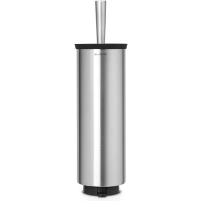 Afbeelding van Toiletborstel Brabantia plus houder mat rvs 2st