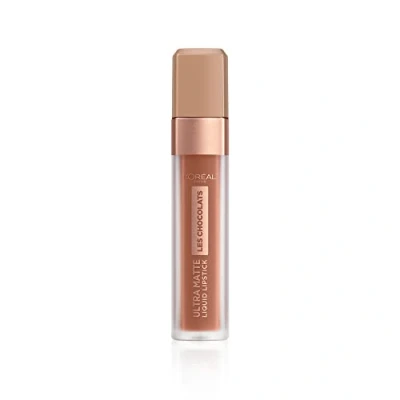 Afbeelding van L’Oréal Paris Les Chocolates Ultra Matte Liquid Lippenstift 862 Volupto Choco