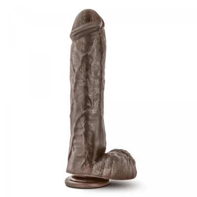 Afbeelding van Dr. Skin Mr. Savage Dildo Met Zuignap 29 cm Chocolate