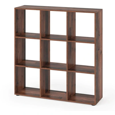 Afbeelding van Vicco opbergkast kubus &quot;Nove&quot;, antiek hout, 104 x 108 cm