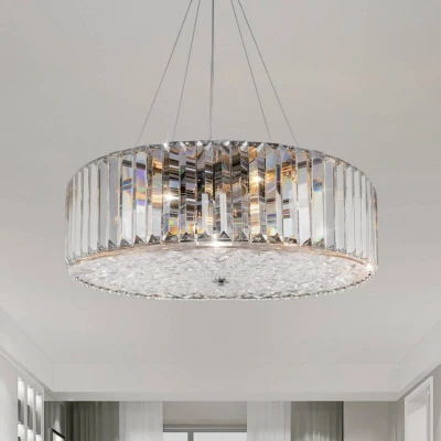 Afbeelding van Maytoni Recinto hanglamp, Ø 40 cm, kristal, 6 x E27
