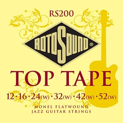 Afbeelding van Rotosound RS200 top tape snarenset elektrische gitaar