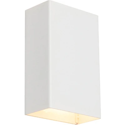 Afbeelding van QAZQA Moderne wandlamp wit Otan S