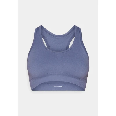 Afbeelding van Björn Borg Studio LOW Seamless BRA Sportbh met light support, Dames, Maat: Medium, Nightshadow blue