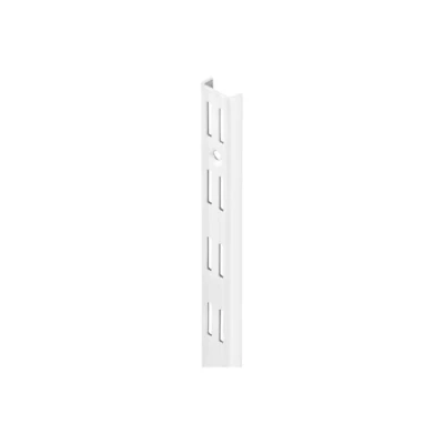 Afbeelding van Wandrail dubbel wit gelakt 2495 mm