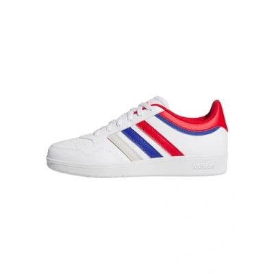 Afbeelding van adidas Hoops 4.0 schoenen, uniseks, Ftwr White Better Scarlet Team Royal Blue