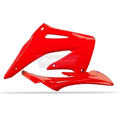 Afbeelding van Polisport Radiateurkappen Honda CRF450R 2002 2004 Rood