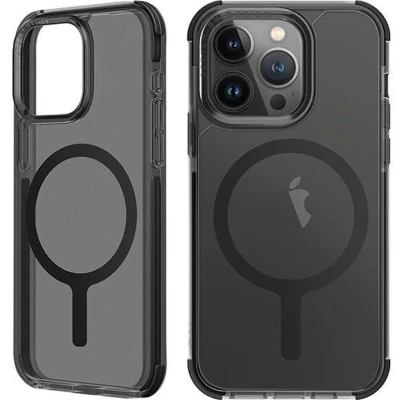 Afbeelding van Uniq Cover Combat Magsafe Iphone 15 Pro Zwart (ip61p(2023) comafmblk)